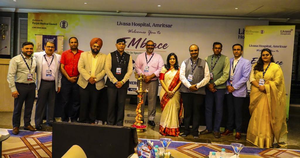 Livasa Hospital Amritsar Organizes CME on Advances in Emergency Medicine